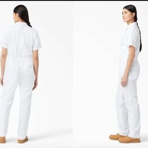 NWT Dickies Coverall Temp IQ Cooling White Small